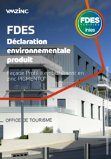 FDES - Facade - Profil à emboîtement - PIGMENTO